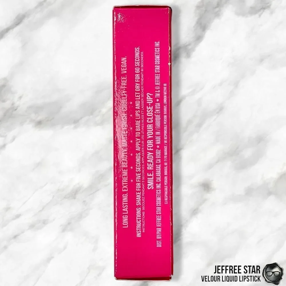 JEFFREE STAR VELOUR LIQUID LIPSTICK IN MYSTERY COLOR YAK FULL PIGMENT LIP COLOR